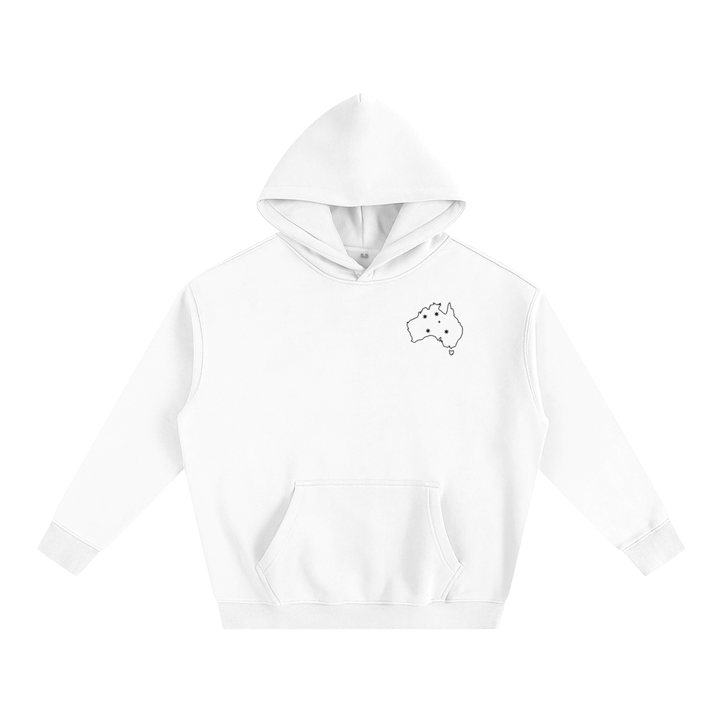 Southern Cross White Hoodie