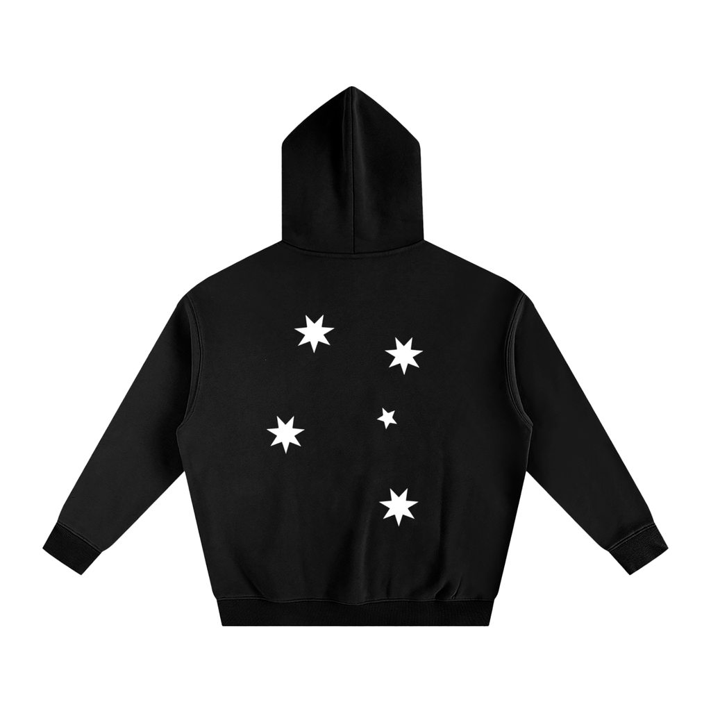 Real Aussie Black Southern Cross Jumper